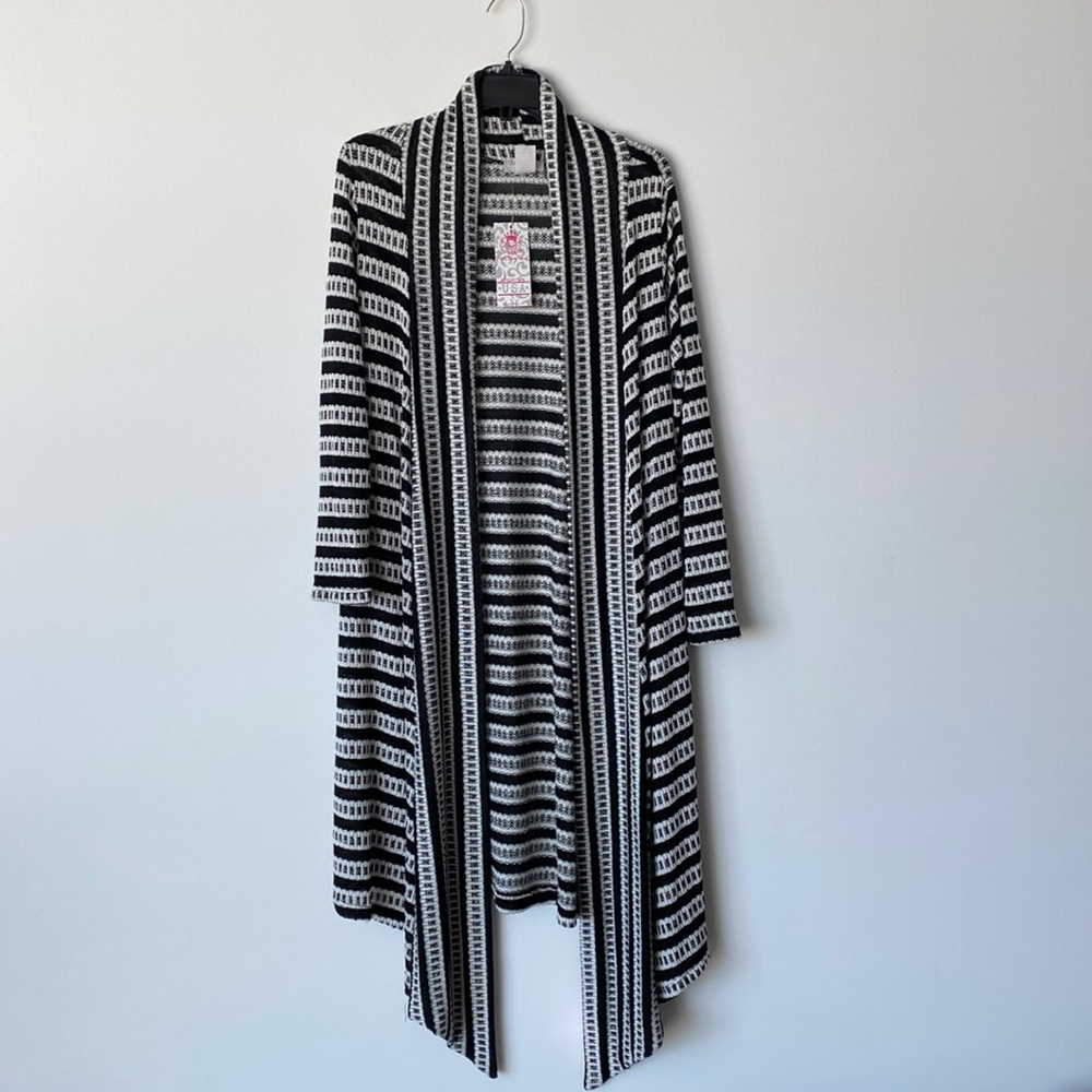 NWT Pretty Young Thing Long StripedCardigan / XL